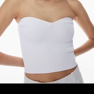 Aritzia Sculpt Knit Sweetheart Tube Top